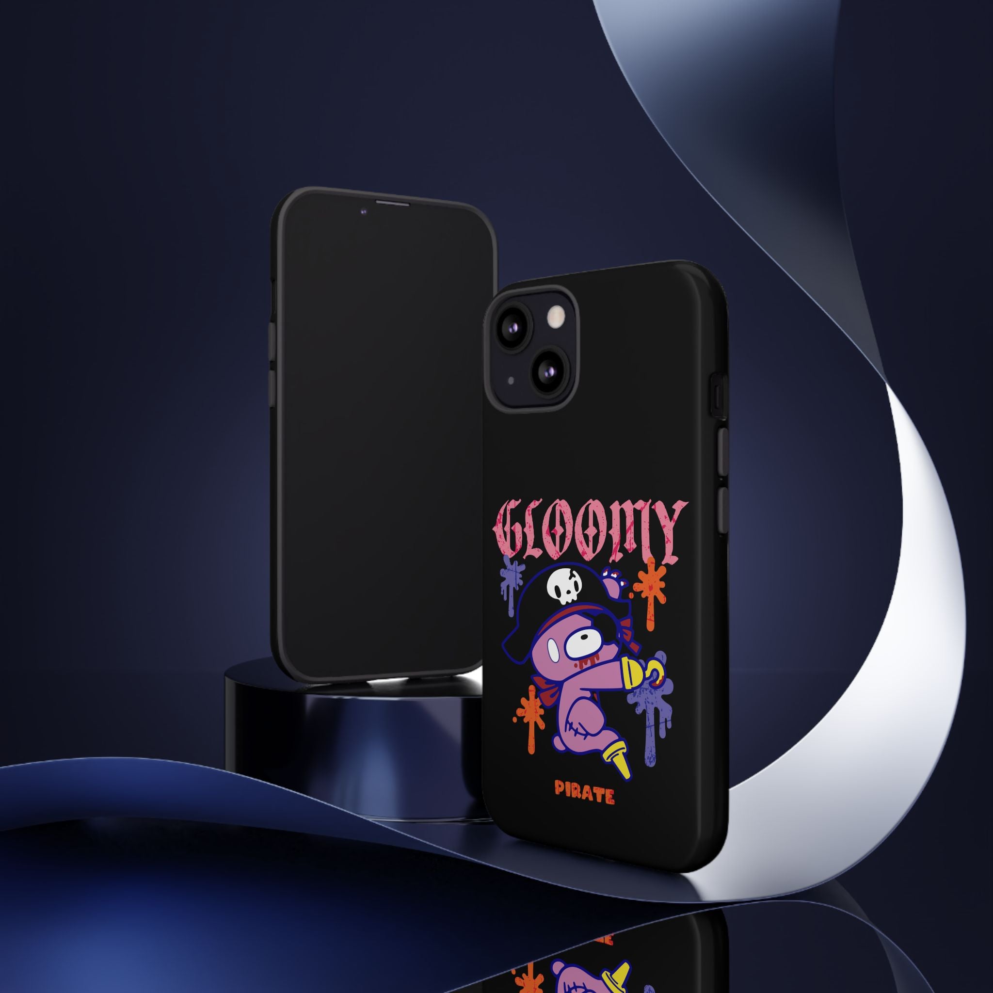 gloomy bear Halloween pirate Phone Case